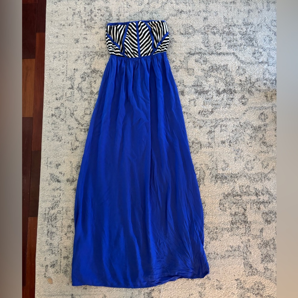 West 36th full length strapless summer dress or bathing suit cover -never worn